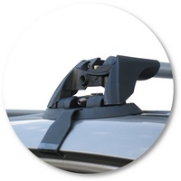 Prorack Silver 2 Bar Aero Flush Bar kit to suit Honda Civic 4dr Sedan (2/2006 - 2011)