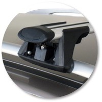 Prorack Black 2 Bar Aero Through Bar kit to suit Nissan Qashqai Plus 2 5dr SUV (2008 - 2014)