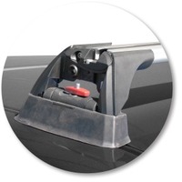 Prorack Silver 2 Bar Aero Flush Bar kit to suit Holden Commodore VE 4dr Sedan (9/2006 - 5/2013)