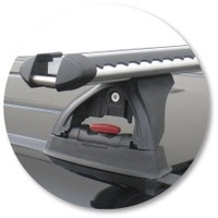 Prorack Black 2 Bar Heavy Duty Through Bar kit to suit Volkswagen Amarok Double Cab 4dr Ute (2010 - 4/2023)