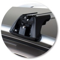 Prorack Silver 2 Bar Aero Flush Bar kit to suit Nissan Qashqai Plus 2 5dr SUV (2008 - 2014)
