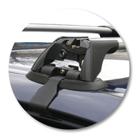 Prorack Silver 2 Bar Aero Flush Bar kit to suit Honda Accord 4dr Sedan (9/2003 - 1/2008)