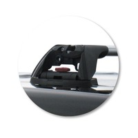 Prorack Silver 2 Bar Aero Flush Bar kit to suit Volkswagen Touareg 5dr SUV (2003 - 2010)