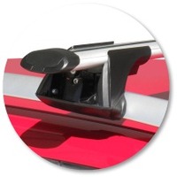 Prorack Silver 2 Bar Aero Through Bar kit to suit Alfa Romeo 159 5dr Wagon (6/2006 - Current)