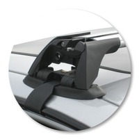 Prorack Silver 2 Bar Aero Flush Bar kit to suit Audi A4/S4/RS4 4dr Sedan (2001 - 2008)