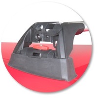 Prorack Silver 2 Bar Aero Flush Bar kit to suit Holden Astra 5dr Hatch (7/2004 - 2009)