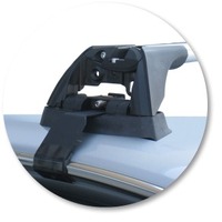 Prorack Silver 2 Bar Aero Flush Bar kit to suit Audi A4/S4/RS4 4dr Sedan (2008 - 2/2016)