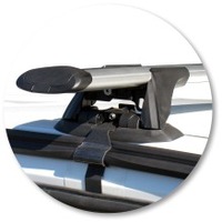 Prorack Black 2 Bar Aero Through Bar kit to suit Great Wall V240 Double Cab 4dr Ute (7/2009 - Current)