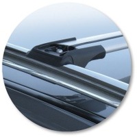 Prorack Silver 2 Bar Aero Flush Bar kit to suit Mercedes-Benz GL X164 5dr SUV (7/2006 - 2015)