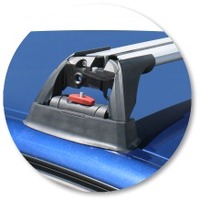 Prorack Silver 2 Bar Aero Flush Bar kit to suit Opel Vectra 5dr Hatch (3/2003 - 2008)