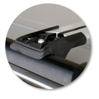 Prorack Silver 2 Bar Aero Rail Bar kit to suit Mazda Premacy 5dr MPV (2005 - 2010)