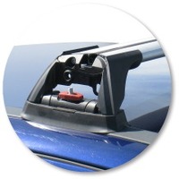 Prorack Silver 2 Bar Aero Flush Bar kit to suit Holden Astra 5dr Hatch (12/1998 - 6/2004)