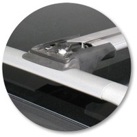 Prorack Silver 2 Bar Aero Rail Bar kit to suit Peugeot 308 SW 5dr Wagon (2008 - Current)