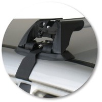 Prorack Silver 2 Bar Aero Flush Bar kit to suit Toyota Ipsum 5dr MPV (2001 - 2006)