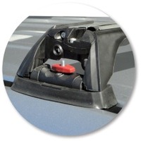 Prorack Silver 2 Bar Aero Flush Bar kit to suit Mitsubishi Outlander 5dr SUV (2005 - 2012)