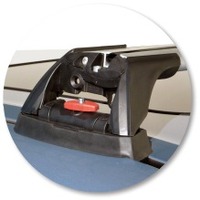 Prorack Black 2 Bar Aero Flush Bar kit to suit Suzuki Kizashi 4dr Sedan (2010 - Current)