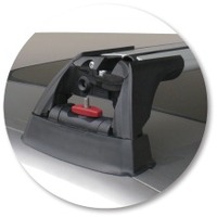 Prorack Black 2 Bar Aero Flush Bar kit to suit Porsche Panamera 4dr Sedan (2009 - 2016)