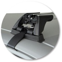 Prorack Silver 2 Bar Aero Flush Bar kit to suit Lexus IS 4dr Sedan (2006 - 6/2013)