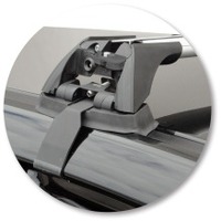 Prorack Silver 2 Bar Aero Flush Bar kit to suit Subaru Exiga 5dr Wagon (2009 - 2018)