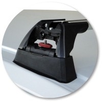 Prorack Silver 2 Bar Aero Flush Bar kit to suit Peugeot Partner LWB 5dr Van (2008 - 2015)