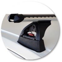 Prorack Silver 3 Bar Heavy Duty Through Bar kit to suit Peugeot Partner LWB 5dr Van (2008 - 2015)