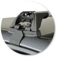 Prorack Silver 2 Bar Aero Flush Bar kit to suit Hyundai i45 4dr Sedan (2010 - Current)