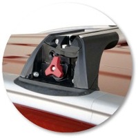 Prorack Silver 2 Bar Aero Flush Bar kit to suit Kia Sportage 5dr SUV (2010 - 2015)