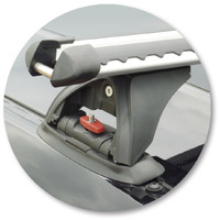 Prorack Black 2 Bar Heavy Duty Through Bar kit to suit Holden Combo XC 5dr Van (2001 - 2020)