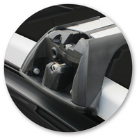 Prorack Silver 2 Bar Aero Flush Bar kit to suit Holden Cruze 5dr Wagon (2013 - 2016)