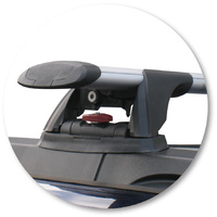 Yakima Black 2 Bar Roof Rack - Great Wall X240 (2 Bar) 5dr SUV 6/11 - On (S16Y &amp; K607)