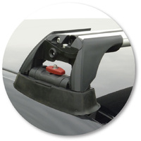 Prorack Silver 2 Bar Aero Flush Bar kit to suit BMW 3 Series E92 2dr Coupe (2006 - 2014)