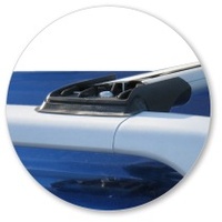 Yakima Black 2 Bar Roof Rack - Ford Ranger Wildtrak 4dr Ute 1/09 - 1/11 (S44Y)