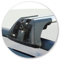 Prorack Silver 2 Bar Aero Flush Bar kit to suit Mini Clubman 5dr Wagon (2008 - 2014)