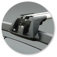 Prorack Silver 2 Bar Aero Flush Bar kit to suit Renault Clio Sports Tourer 5dr Wagon (2007 - Current)