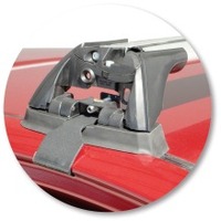 Prorack Silver 2 Bar Aero Flush Bar kit to suit Hyundai i20 5dr Hatch (5/2010 - 2014)