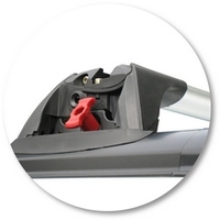 Prorack Silver 2 Bar Aero Flush Bar kit to suit Subaru Forester 5dr Wagon (5/2002 - 2/2008)