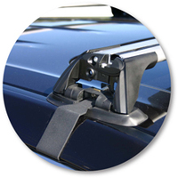 Prorack Silver 2 Bar Aero Flush Bar kit to suit Mazda CX-9 5dr SUV (2007 - 6/2016)