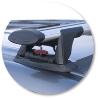 Prorack Black 2 Bar Aero Through Bar kit to suit Mitsubishi ASX 5dr SUV (8/2010 - 10/2019)