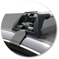 Prorack Silver 2 Bar Aero Flush Bar kit to suit Nissan Maxima 4dr Sedan (2009 - Current)