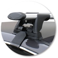 Prorack Silver 2 Bar Aero Through Bar kit to suit Nissan Maxima 4dr Sedan (2009 - Current)