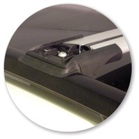 Prorack Silver 2 Bar Aero Rail Bar kit to suit Porsche Cayenne 5dr SUV (2010 - 2018)