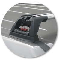 Prorack Silver 2 Bar Aero Flush Bar kit to suit Land Rover Discovery 4 5dr SUV (2009 - 3/2017)