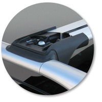 Prorack Silver 2 Bar Aero Rail Bar kit to suit Peugeot 307 5dr Wagon (2003 - 8/2008)