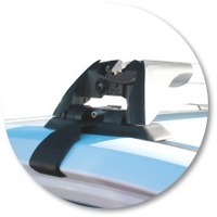 Prorack Silver 2 Bar Aero Flush Bar kit to suit Ford Focus 5dr Hatch (7/2005 - 6/2011)