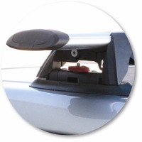 Prorack Silver 2 Bar Aero Through Bar kit to suit Subaru Tribeca 5dr SUV (11/2006 - 11/2007)