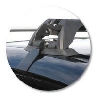 Prorack Silver 2 Bar Aero Flush Bar kit to suit Honda Accord Euro 4dr Sedan (6/2008 - 2012)