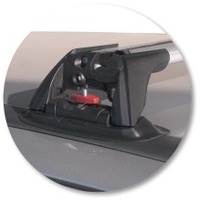 Prorack Silver 2 Bar Aero Flush Bar kit to suit Subaru Traviq 5dr MPV (1999 - 2005)