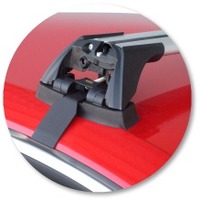 Prorack Silver 2 Bar Aero Flush Bar kit to suit Audi A5/S5/RS5 Sportback 5dr Coupe (2009 - 2016)