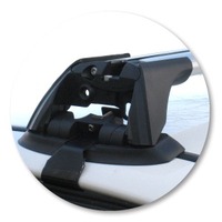 Prorack Silver 2 Bar Aero Flush Bar kit to suit Ford Focus 5dr Hatch (9/2002 - 5/2005)