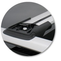 Prorack Silver 2 Bar Aero Rail Bar kit to suit Mazda 6 5dr Wagon (2/2008 - 2012)